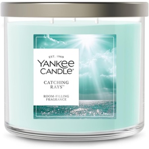 Yankee Candle Large Tumbler Scented Candle with up to 80 Hour Burn Time, Premium Plant Wax Blend for Consistent Burn, 20 oz Tumbler Candle with Room Filling Fragrance, Coconut Beach(Catching Rays)