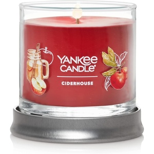 Yankee Candle Large Tumbler Scented Candle with up to 80 Hour Burn Time, Premium Plant Wax Blend for Consistent Burn, 20 oz Tumbler Candle with Room Filling Fragrance, Sugared Cinnamon Apple(Ciderhouse)