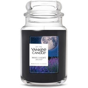 Yankee Candle Ocean Air Scented Candle, 22oz Large Jar with up to 150 Hour Burn Time, Giftable(MidSummer’s Night)