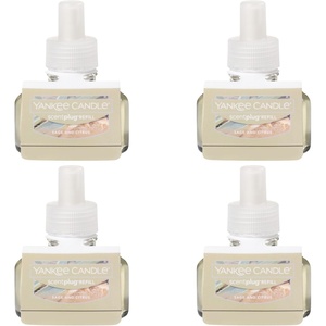 Yankee Candle ScentPlug Refill for Plug in Air Fresheners, Scented Oil Refills, Long Lasting Home Fragrance, Apple Pumpkin (Pack of 4)(Sage & Citrus)