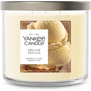 Yankee Candle Signature Large Tumbler Candle, Cinnamon Stick, Scented Candle, 20 oz, 2-Wick, Premium Plant Wax Blend, Over 60 Hours Burn Time(French Vanilla)
