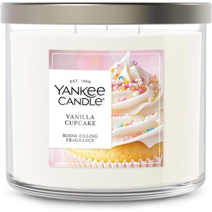 Yankee Candle Signature Large Tumbler Candle, Cinnamon Stick, Scented Candle, 20 oz, 2-Wick, Premium Plant Wax Blend, Over 60 Hours Burn Time(Vanilla Cupcake)