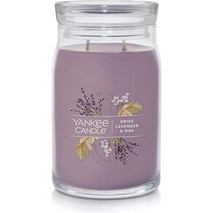 Yankee Candle, Silver Sage & Pine Scented Candle, 20oz Classic 2-Wick Tumbler with up to 80 Hour Burn Time(Dried Lavender & Oak)