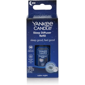 Yankee Candle Sleep Diffuser Kit | Bronze, Includes Diffuser for Essential Oils and Calm Night Fragrance Oil Refill, Up to 30 Nights of Relaxing Fragrance(Calm Night)