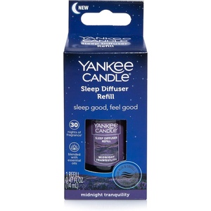 Yankee Candle Sleep Diffuser Kit | Bronze, Includes Diffuser for Essential Oils and Calm Night Fragrance Oil Refill, Up to 30 Nights of Relaxing Fragrance(Midnight Tranquility)