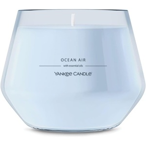 Yankee Candle Studio Scented Candle, Single Wick Jar Candle for Home Fragrance, Premium Plant Wax Blend, Long Lasting Burn, Balsam & Cedar (Pack of 1)(Ocean Air)