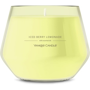 Yankee Candle Studio Scented Candle, Single Wick Jar Candle for Home Fragrance, Premium Plant Wax Blend, Long Lasting Burn, Iced Berry Lemonade (Pack of 1)(Iced Berry Lemonade)