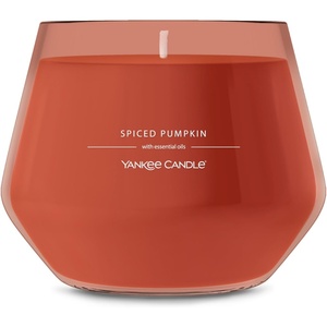 Yankee Candle Studio Scented Candle, Single Wick Jar Candle for Home Fragrance, Premium Plant Wax Blend, Long Lasting Burn, Spiced Pumpkin (Pack of 1)