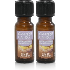 Yankee Candle Ultrasonic Aroma Diffuser | Essential Oil Diffuser with 10 Color Lights, Great for Aroma Therapy, Up to 4 Hours of Continuous Mist(0.5 Fl Oz (Pack of 2))