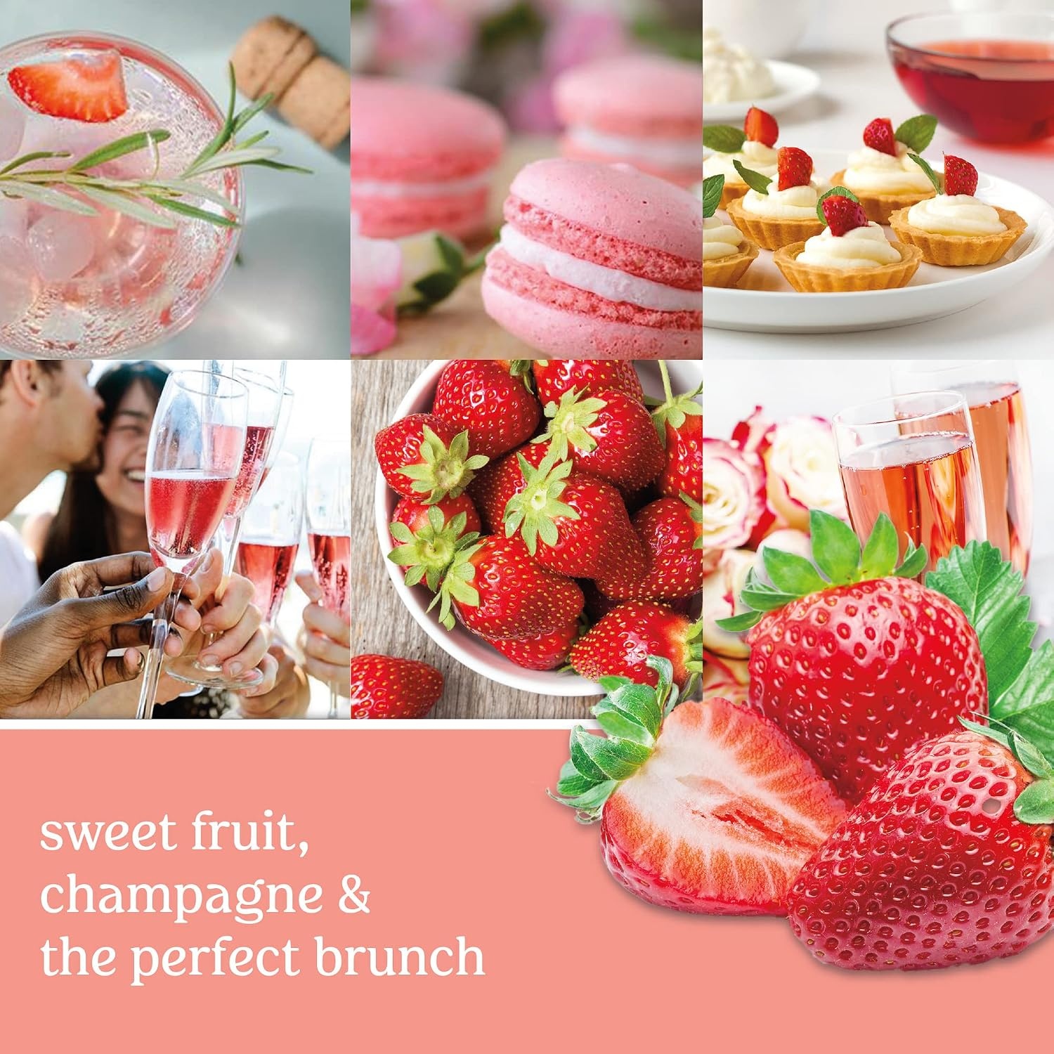image:imageYankee Candle 3Wick Candle White Strawberry Bellini 18oz GraduationCelebrationEngagement Gifts for her