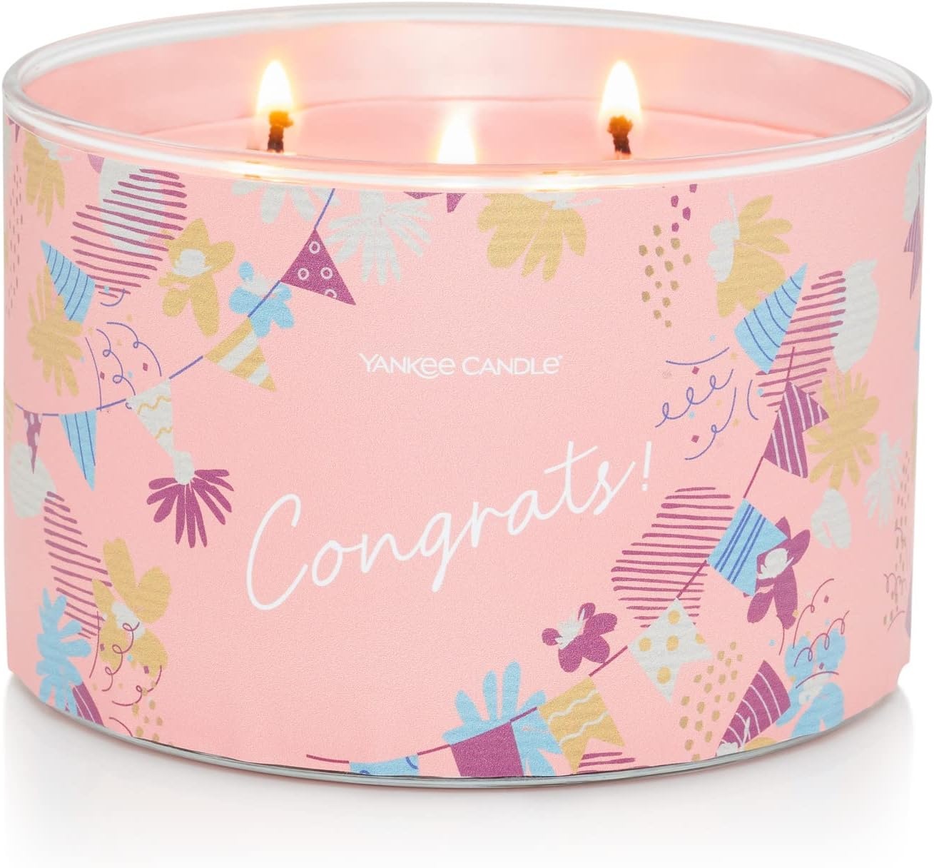 image:imageYankee Candle 3Wick Candle White Strawberry Bellini 18oz GraduationCelebrationEngagement Gifts for her