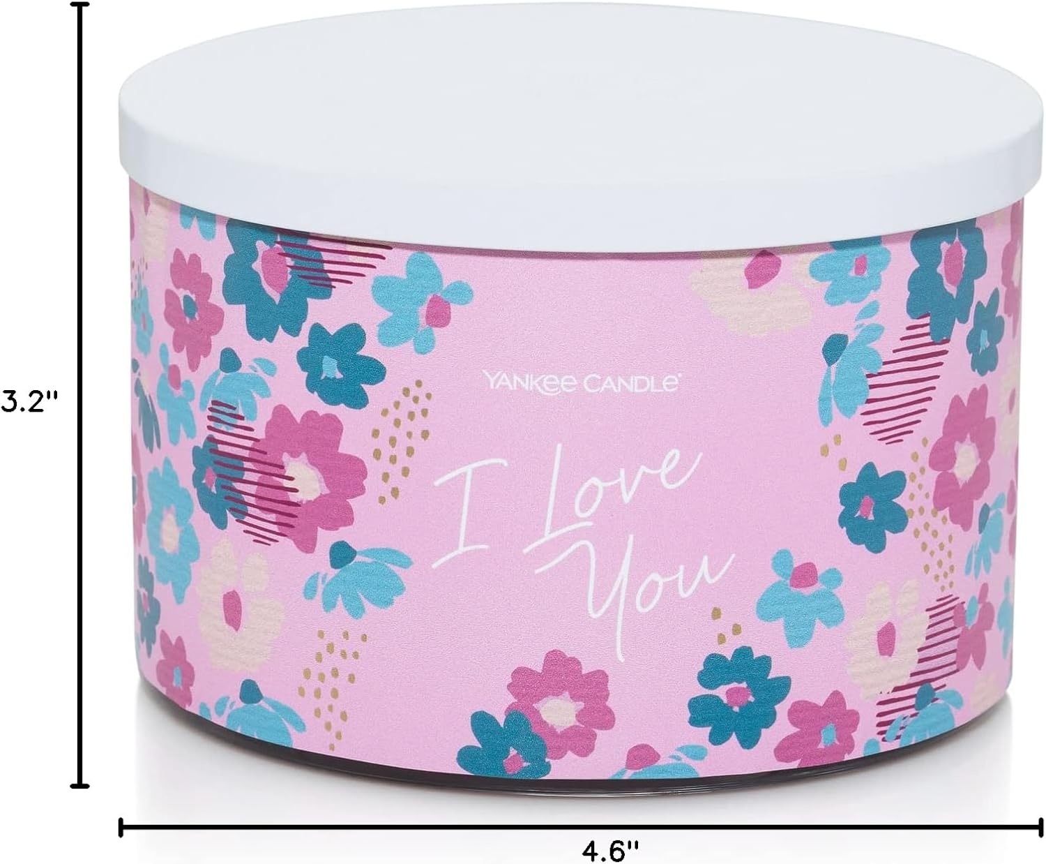 image:imageYankee Candle 3Wick Candle Wild Orchid Scented Candle 18oz I Love You Gifts for HerMenWomenCouple Valentines Day Candles Gift